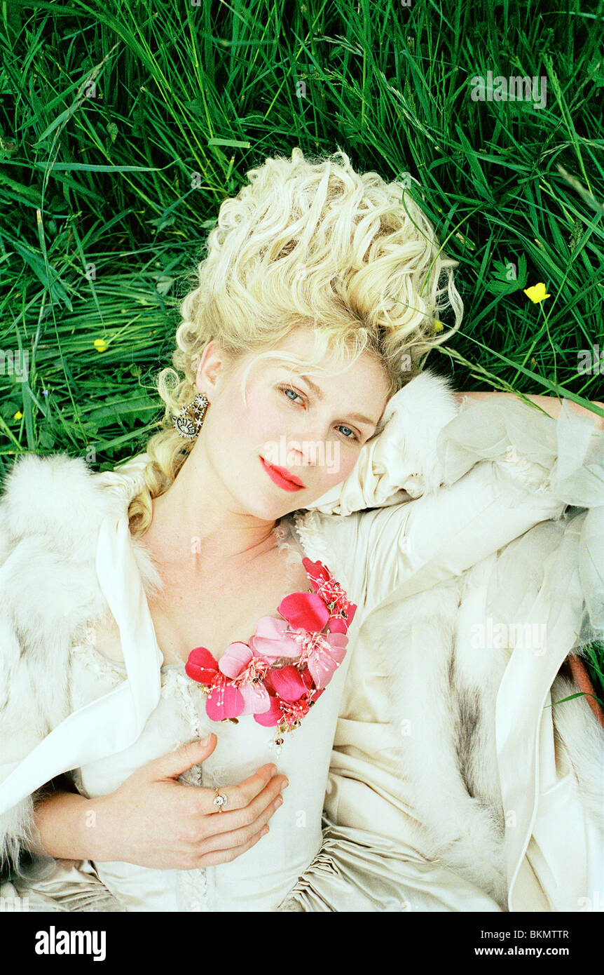 MARIE ANTOINETTE (2006) KIRSTEN DUNST MAAN 001-02 Stockfoto