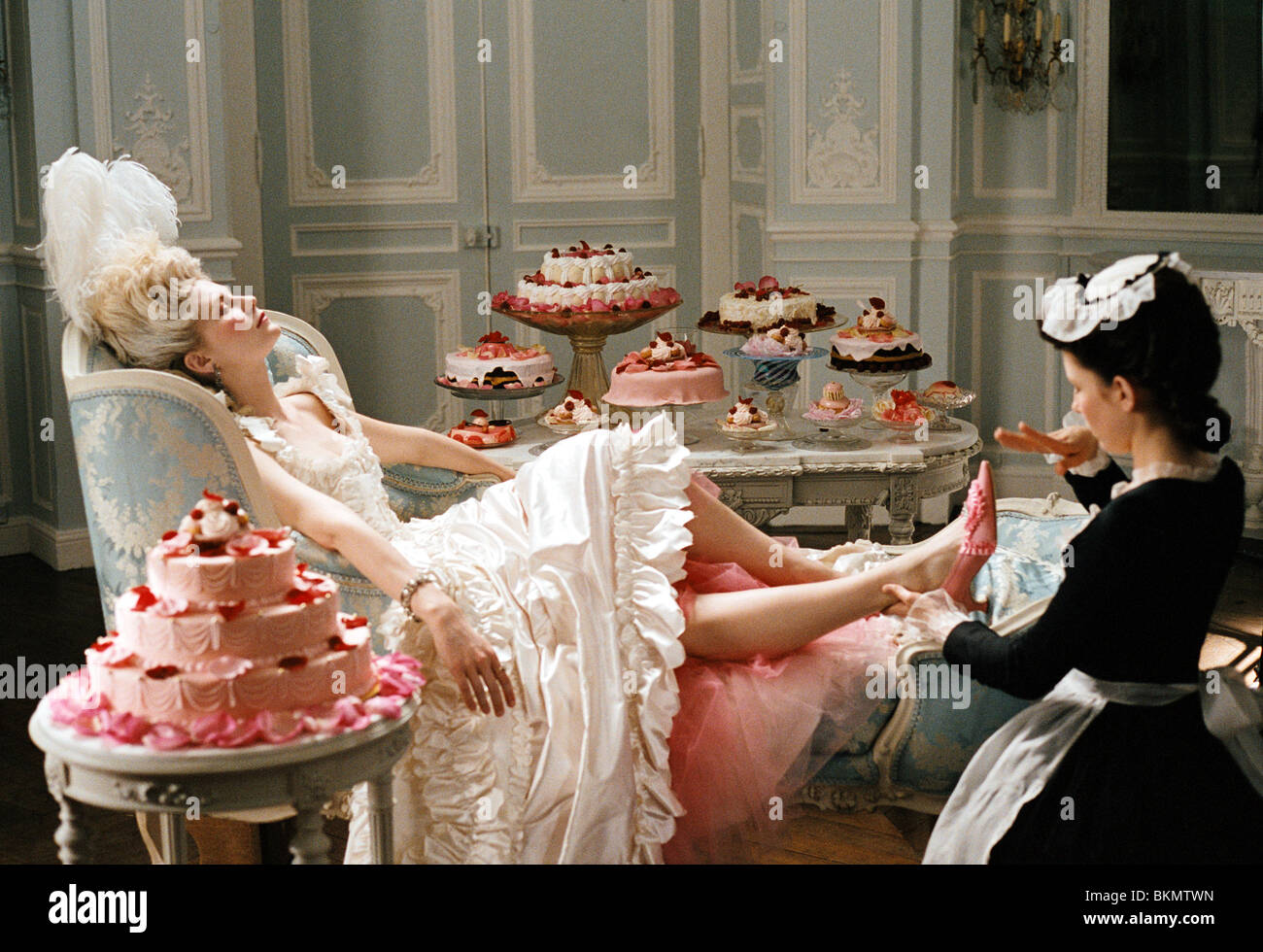 MARIE ANTOINETTE (2006) KIRSTEN DUNST MAAN 001-06 Stockfoto
