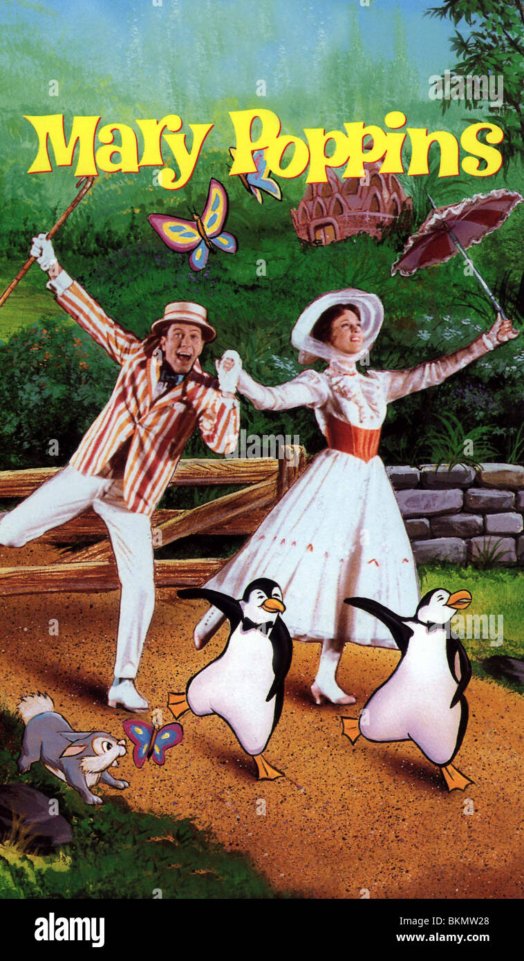 MARY POPPINS (1964) CREDIT DISNEY POSTER MYPS 001VS Stockfoto