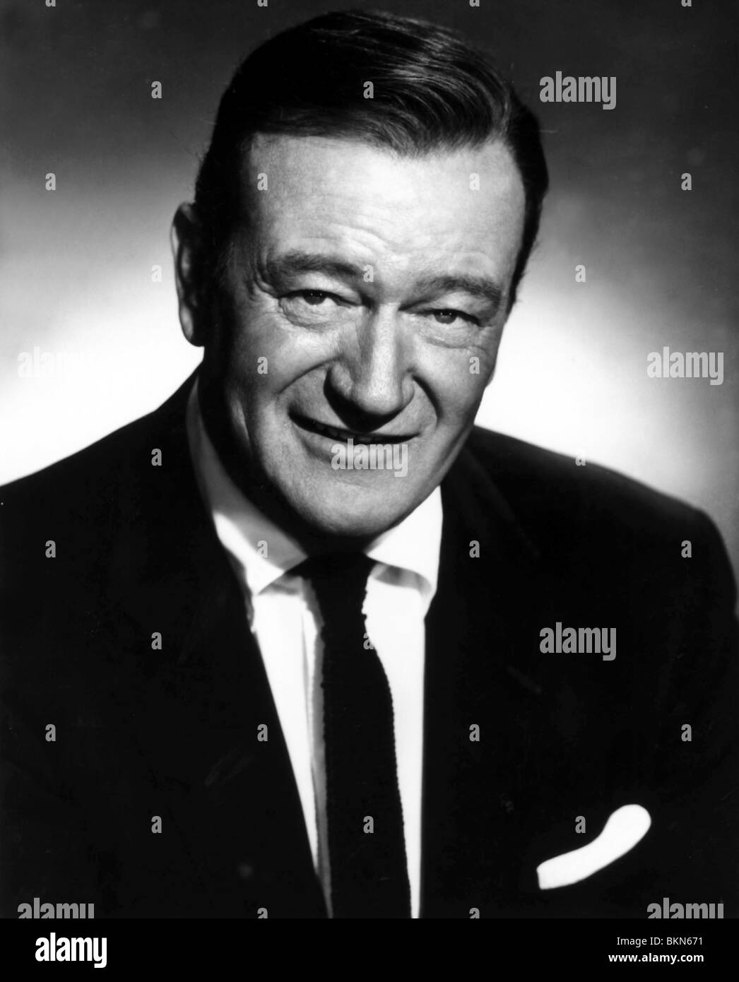 JOHN WAYNE PORTRAIT Stockfoto