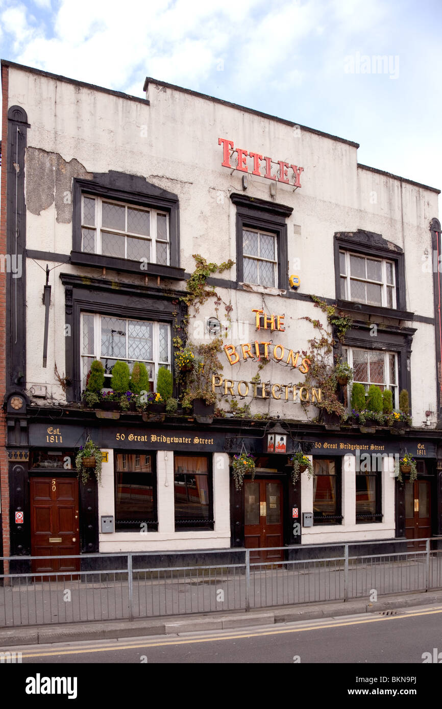 Der Brite Schutz Pub, Zentrum von Manchester Stockfoto