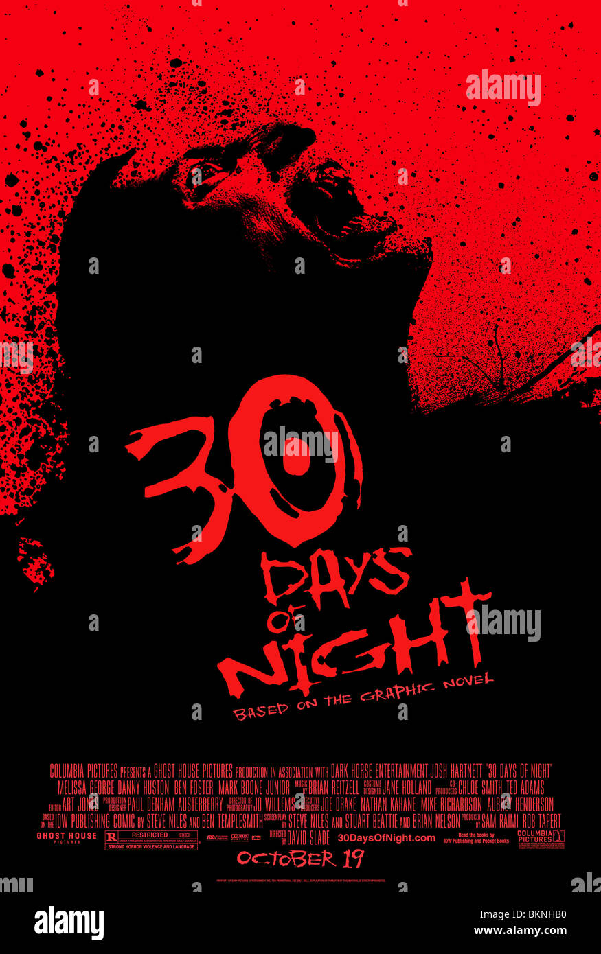 30 DAYS OF NIGHT (2007) POSTER DAVID SLADE (DIR) 30DN 001 P Stockfoto