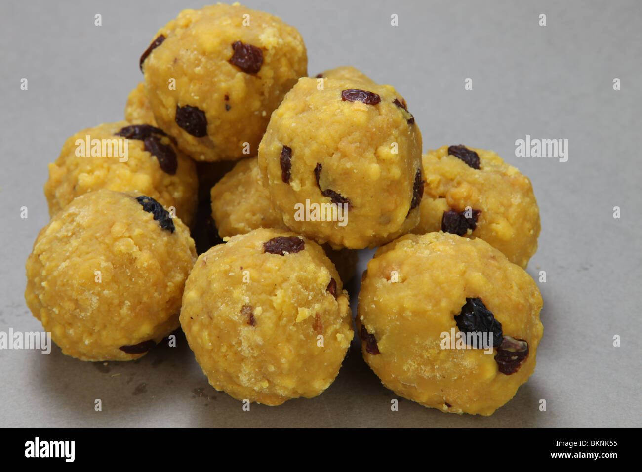 Laddu, indische süß Stockfoto