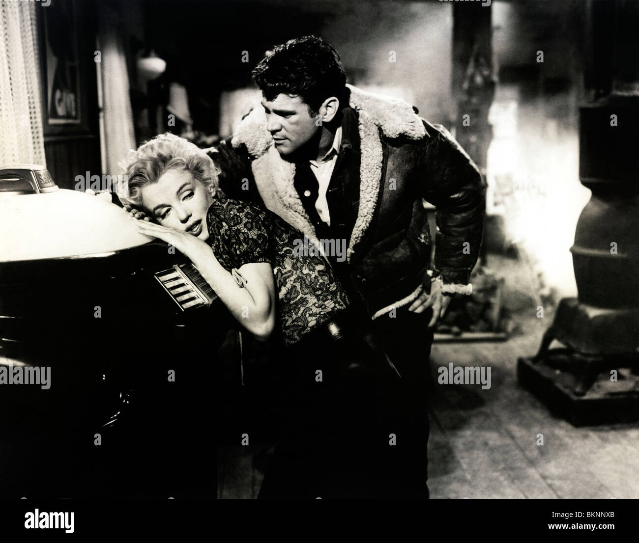 BUSHALTESTELLE (1956) DON MURRAY, MARILYN MONROE JOSHUA LOGAN (DIR) BUS 007P S LTD Stockfoto