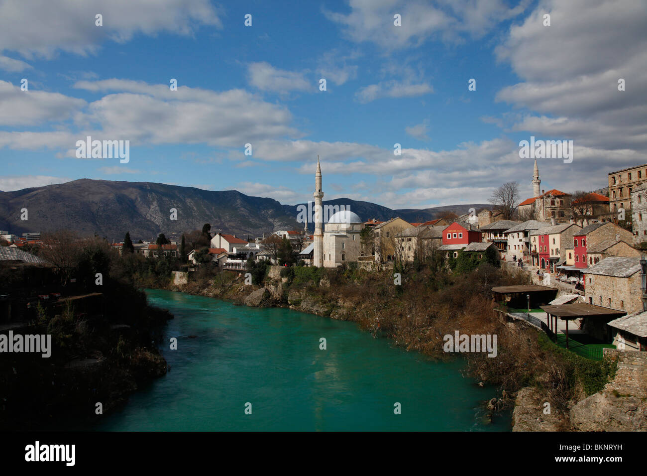 KOSKI MEHMED PASA Moschee SARAJEVO Bosnien & MOSTAR Bosnien Herzegowina & Herzegowina 14. März 2010 Stockfoto