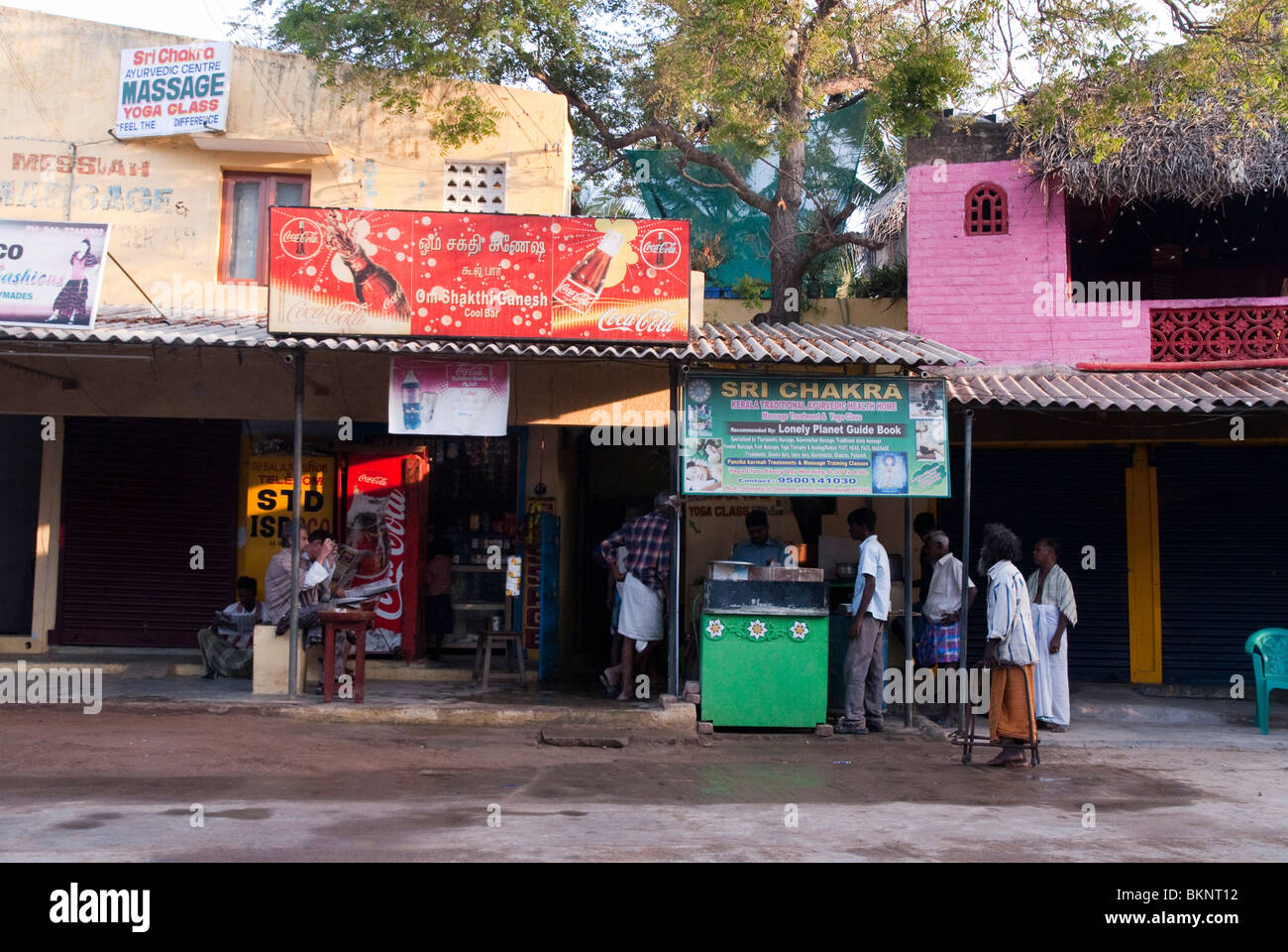 Indien, Tamil Nadu, Mahabalipuram Stockfoto