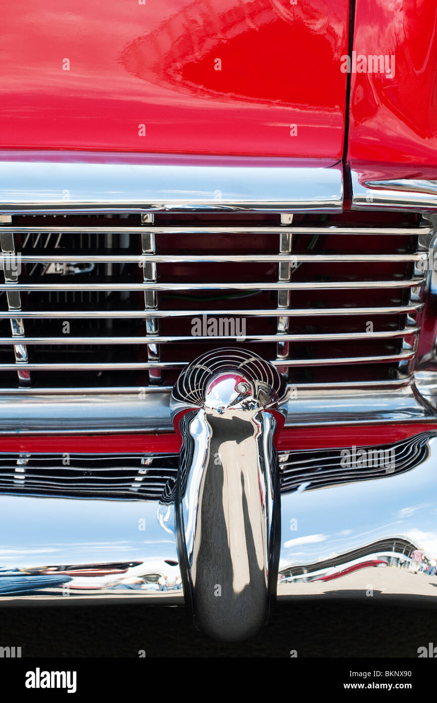 1956 Chevrolet Bel Air. Chevy. Amerikanische Oldtimer. Abstrakt Stockfoto