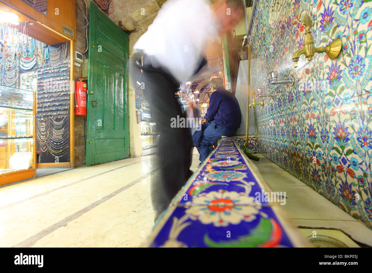 Istanbul, großer Basar, Kapalicarsi, Kapali Carsi, Geschäfte Stockfoto