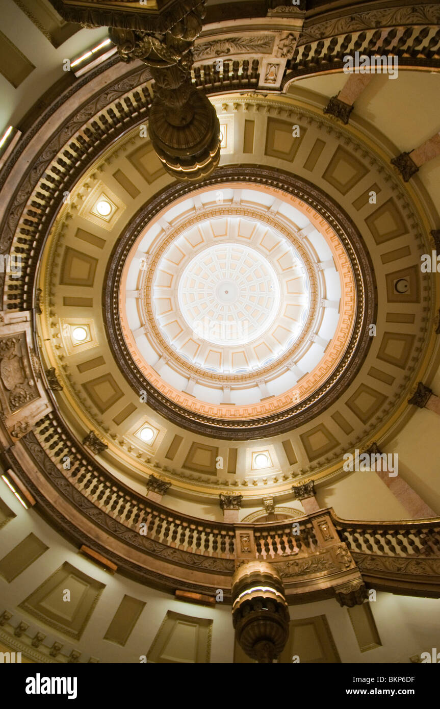 Denver Colorado Capitol Rotunde Interieur Stockfoto