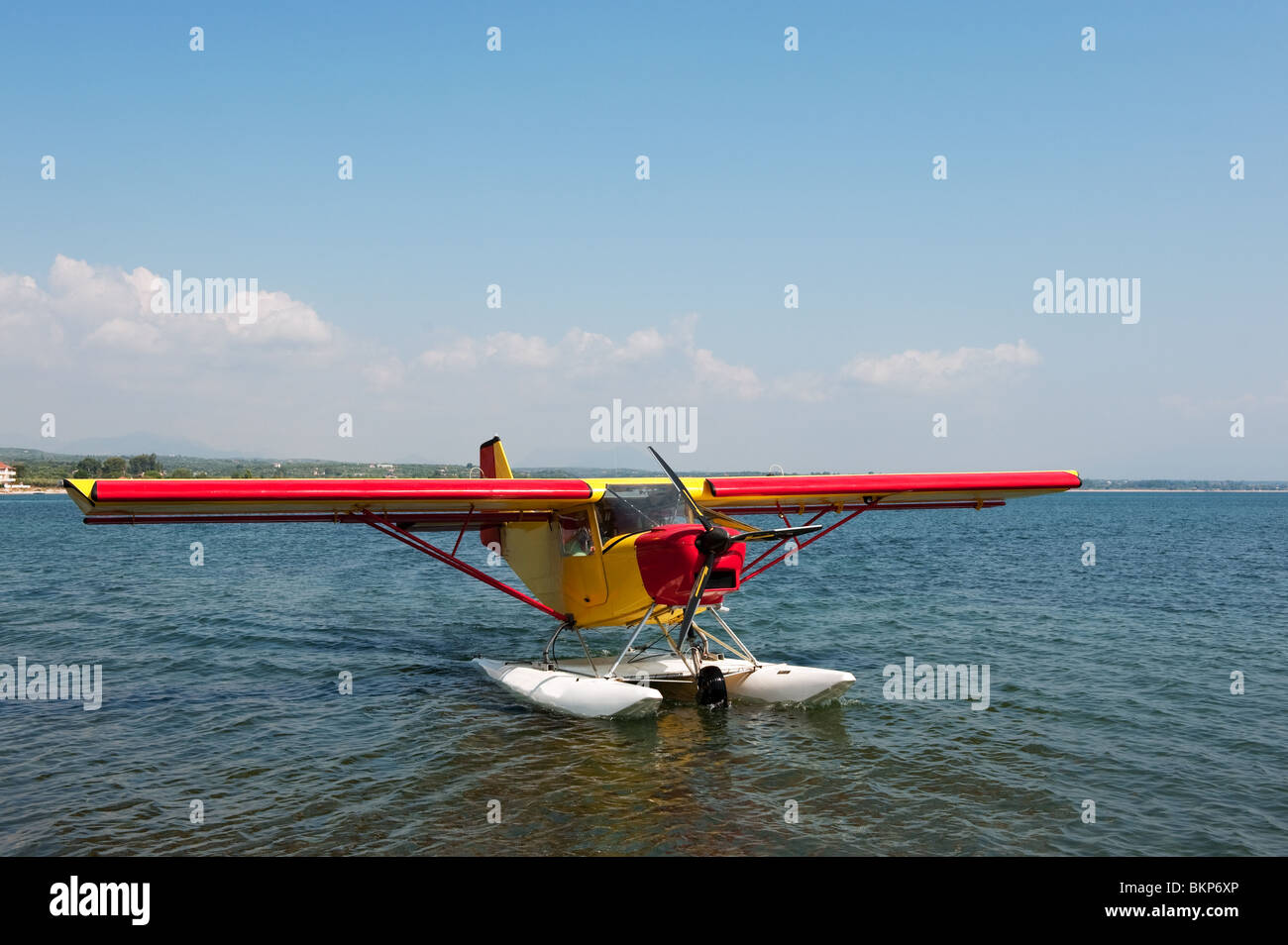 Flugzeug Peloponnes Stockfoto