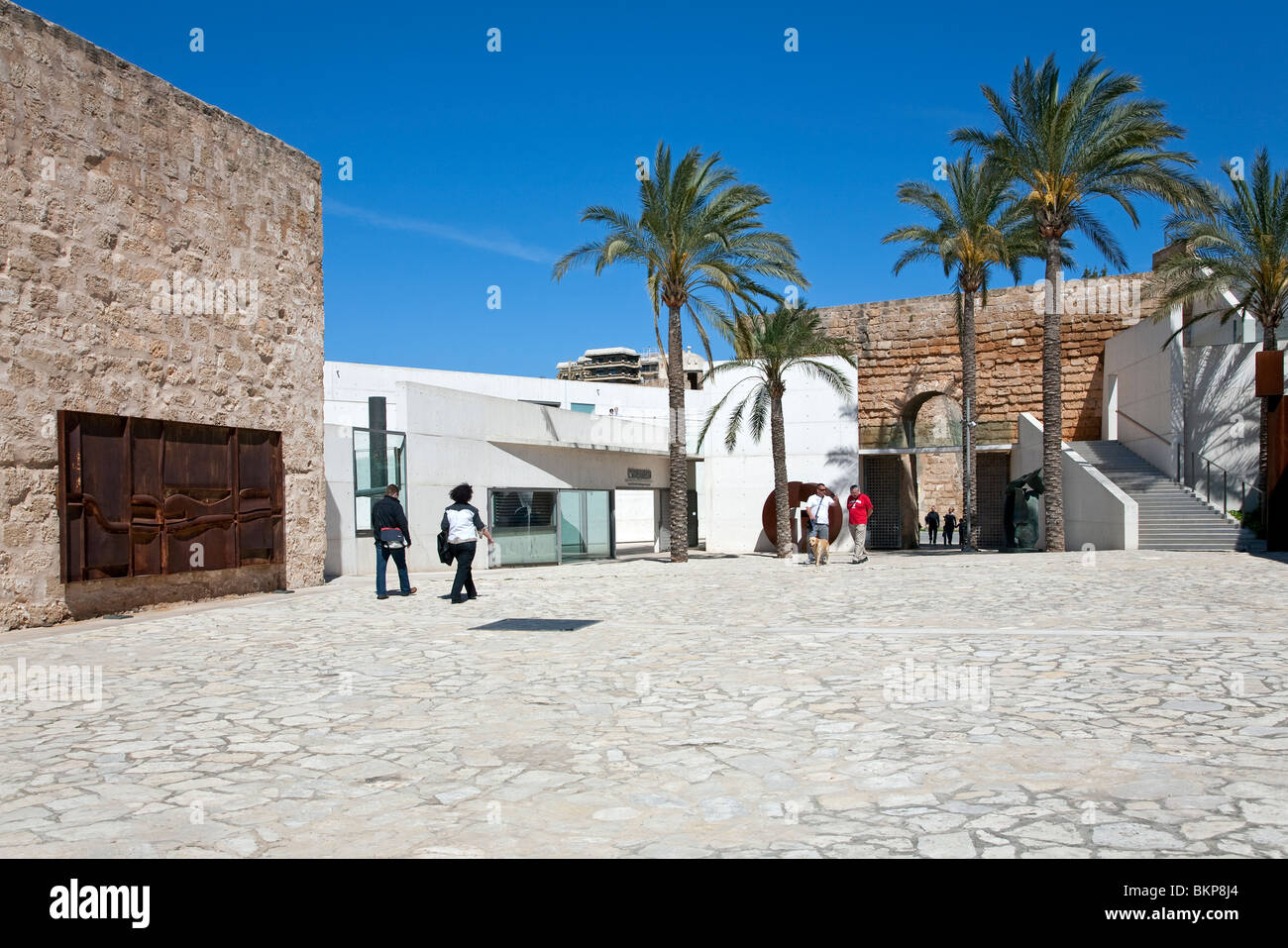 Es Baluard Museum für moderne und zeitgenössische Kunst. Palma De Mallorca. Spanien Stockfoto