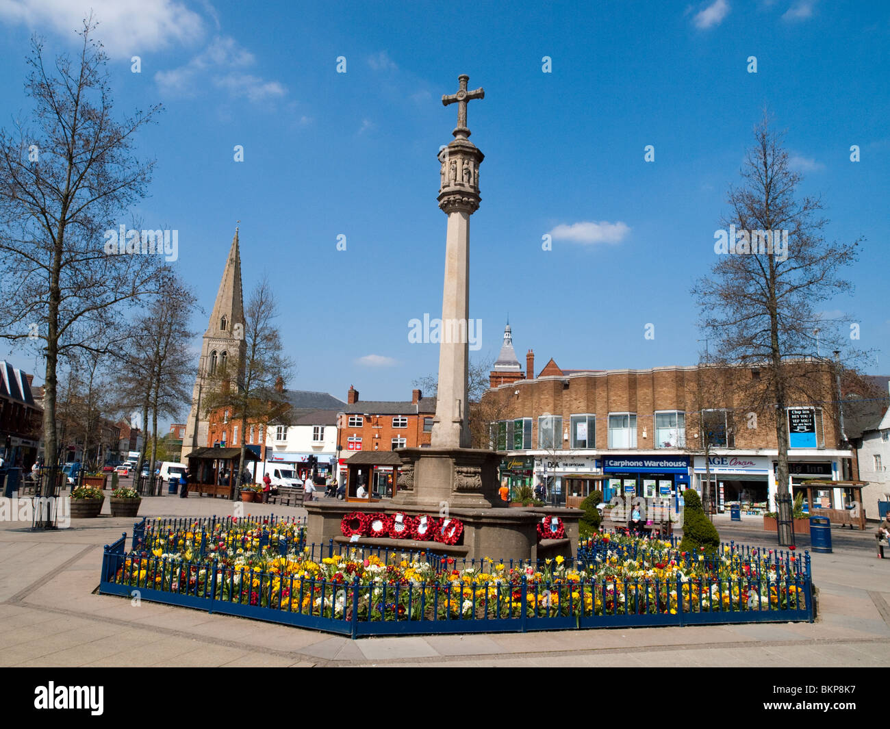 Market Harborough, Leicestershire, England UK Stockfoto