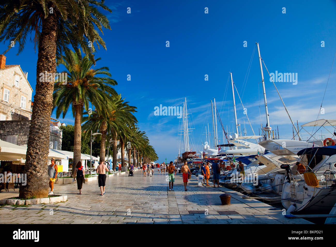 Insel Hvar, Hvar Stadt, Kroatien Stockfoto