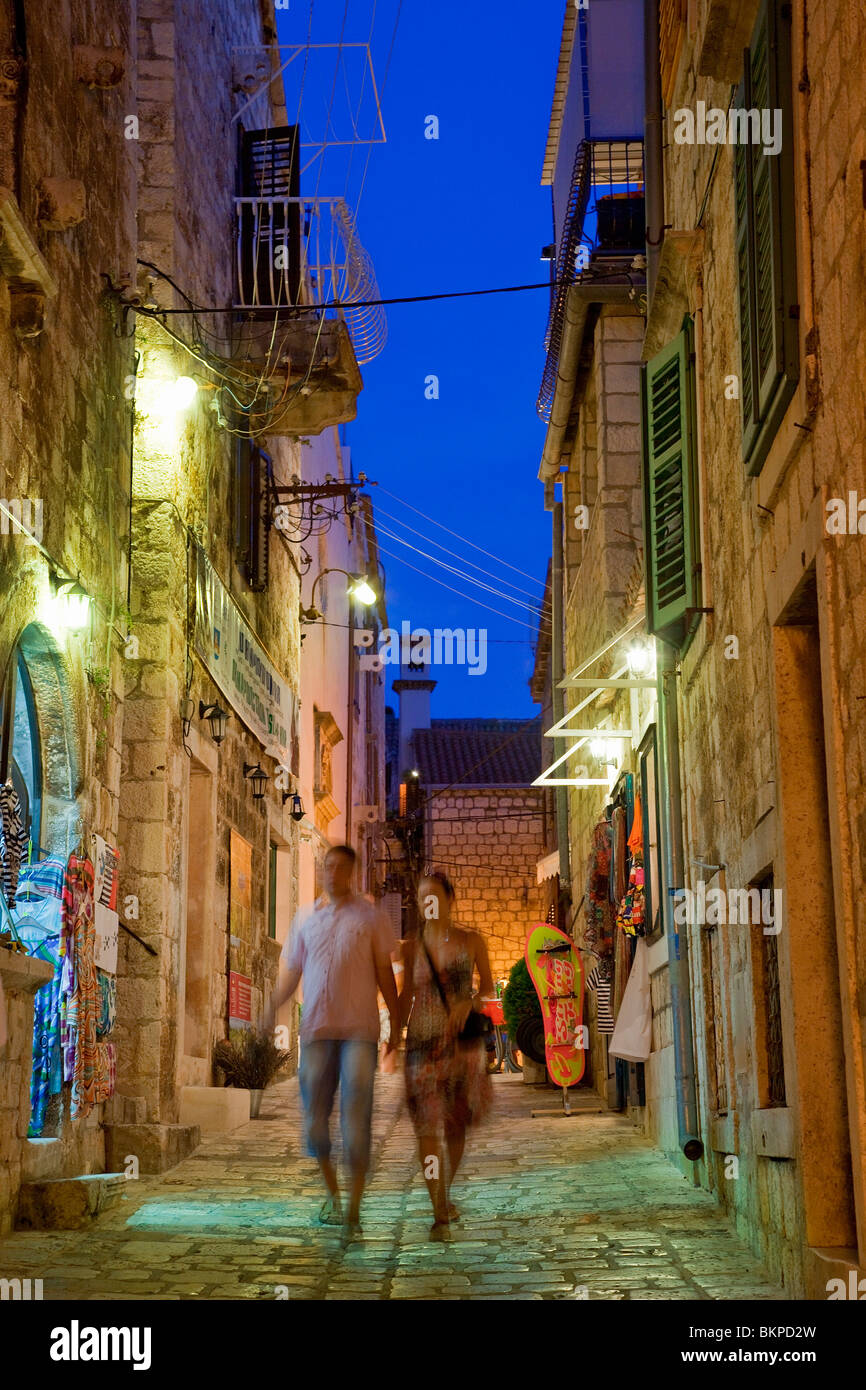 Insel Hvar, Hvar Stadt, Kroatien Stockfoto