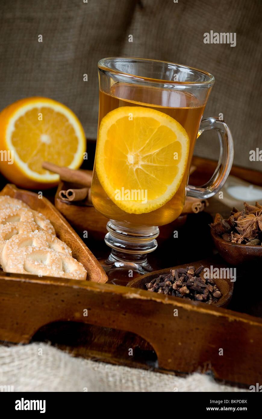 Gewürztee Stockfoto