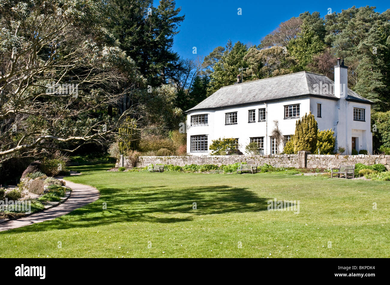 Inverewe Haus Inverewe Gardens Poolewe Ross & Cromarty Highland-Schottland Stockfoto