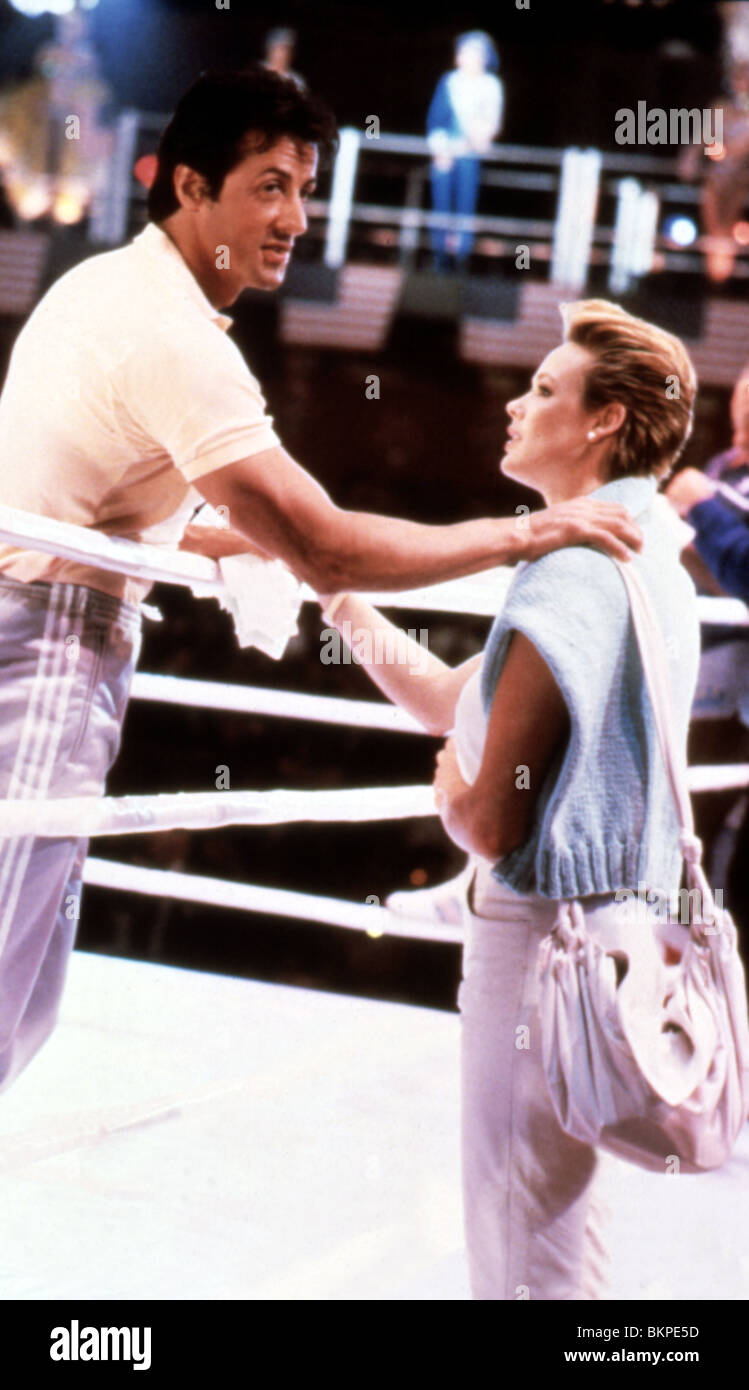 ROCKY IV (1985) SYLVESTER STALLONE, BRIGITTE NIELSEN RK4 104 Stockfoto