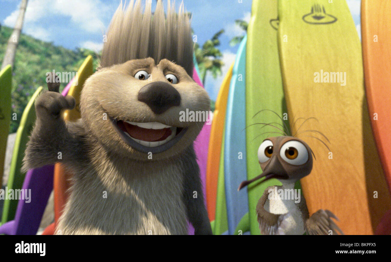 SURFS UP (ANI-2007) ANIMIERT ASH BRANNON (DIR) SURF 001-20 Stockfoto