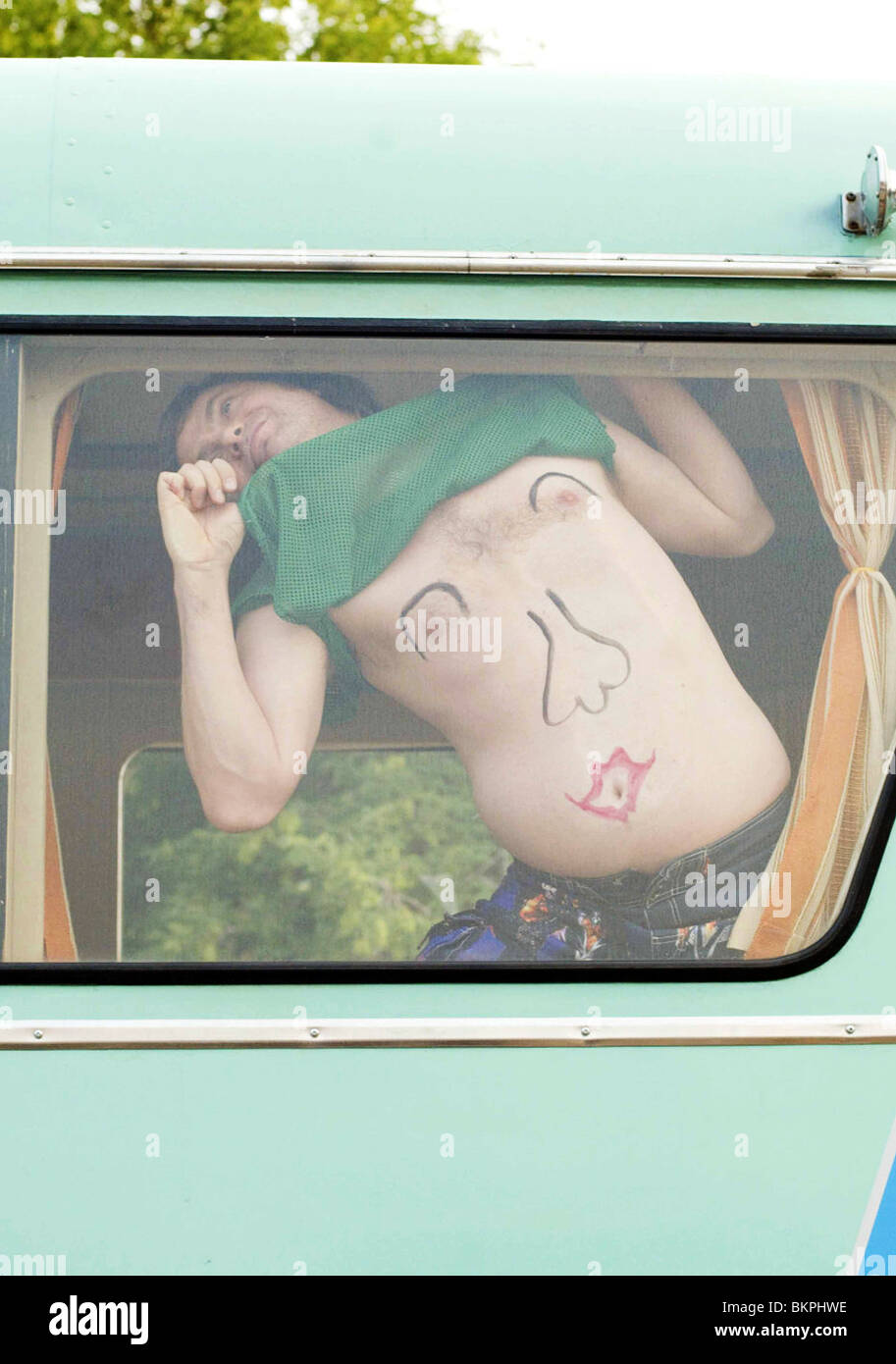 DIE ROCKER (2008) RAINN WILSON PETER CATTANEO (DIR) THRO 004 Stockfoto