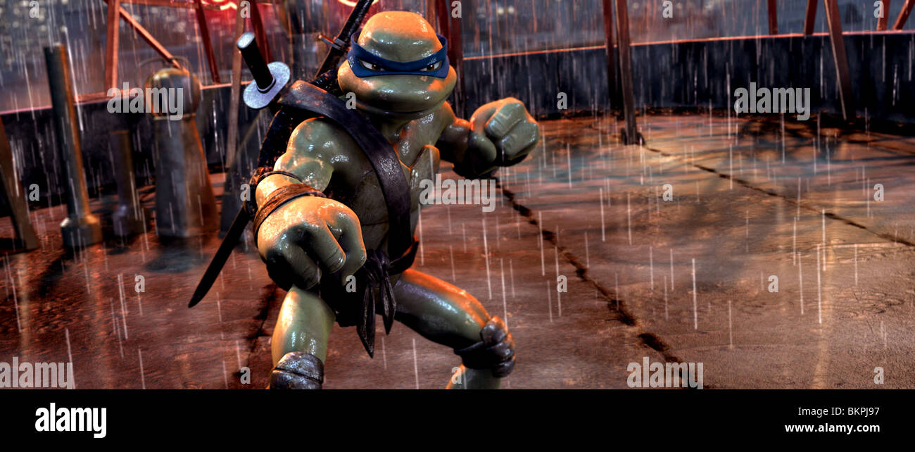 Tmnt 2007 teenager mutierte ninja turtles alt leonardo Fotos und