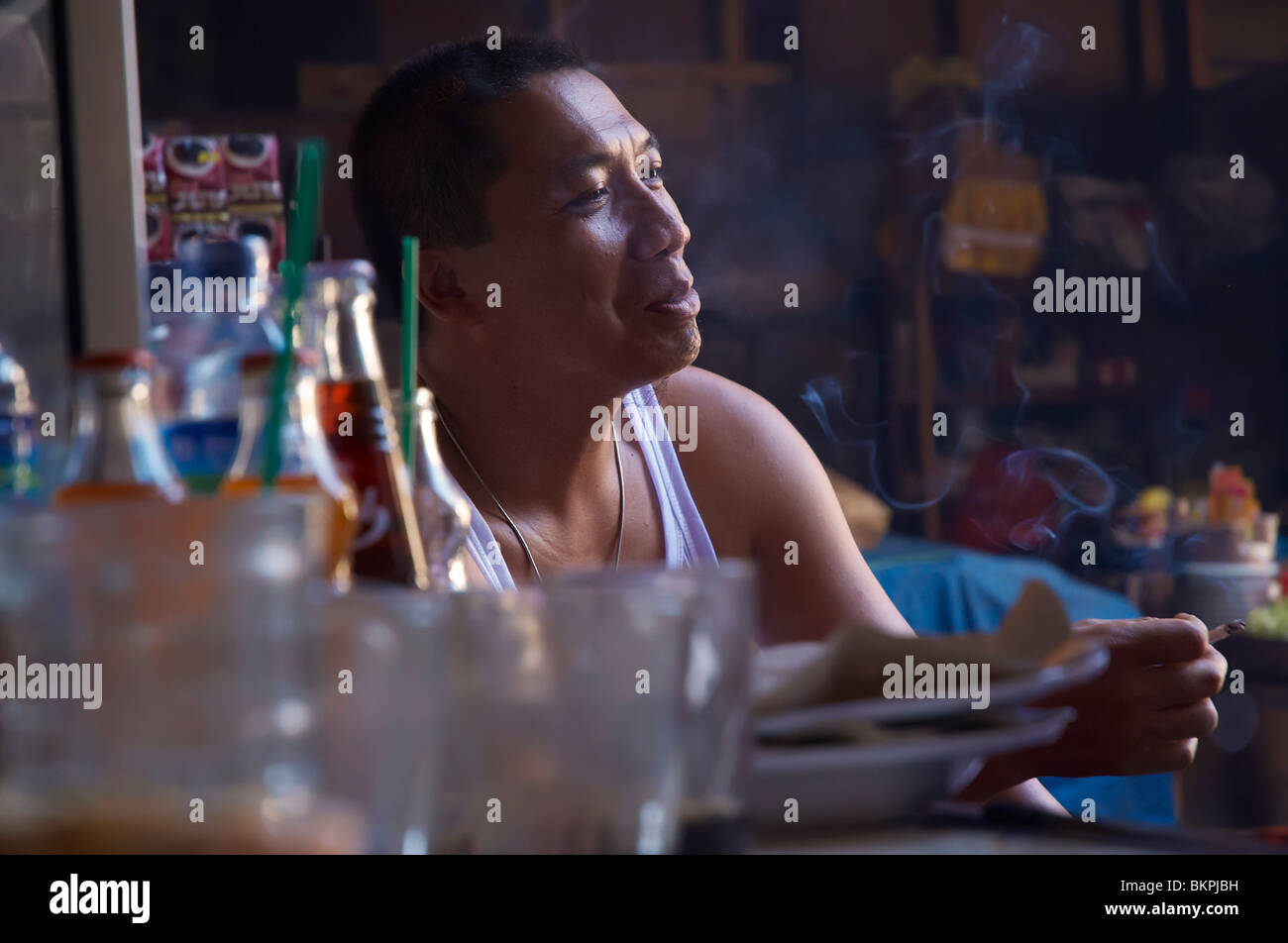 Balinesische lokale Stockfoto