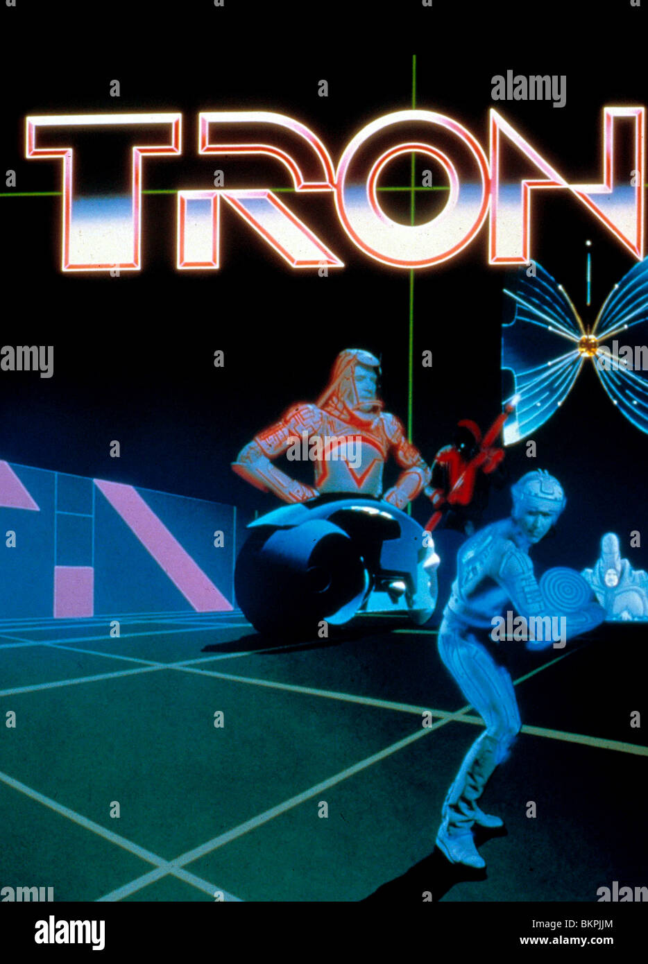 TRON-1982 POSTER Stockfoto