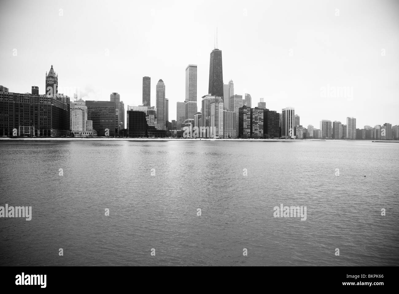 BLICK VOM OLIVE PARK, CHICAGO, ILLINOIS Stockfoto
