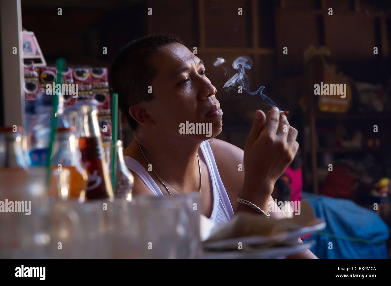 Balinesische lokale Stockfoto