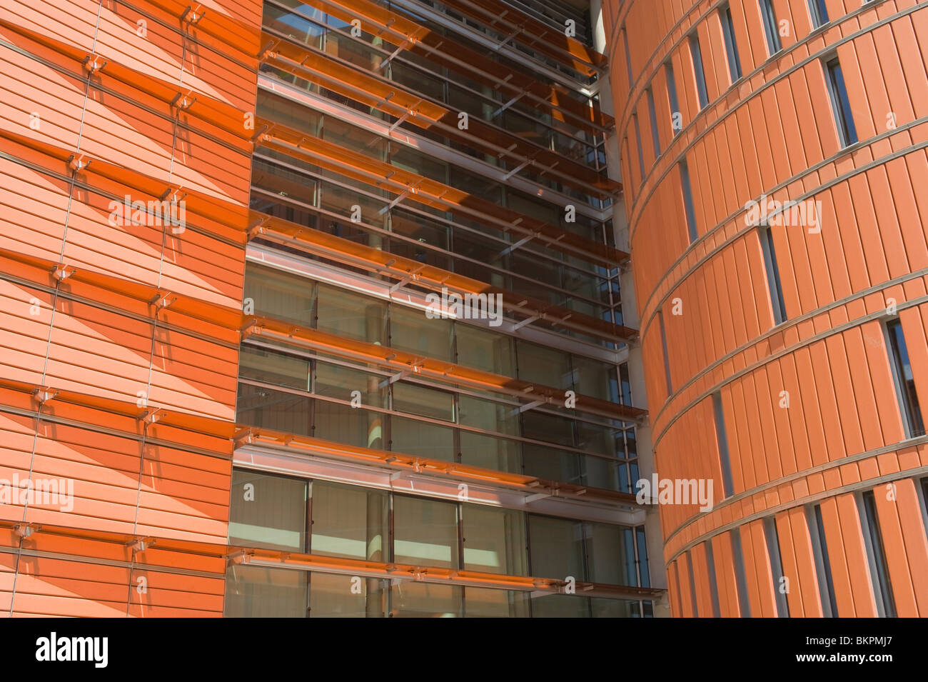 Die moderne neue Palast von Gerechtigkeit Gebäudekomplex in Toulouse Haute-Garonne Midi-Pyrenäen Frankreich Stockfoto