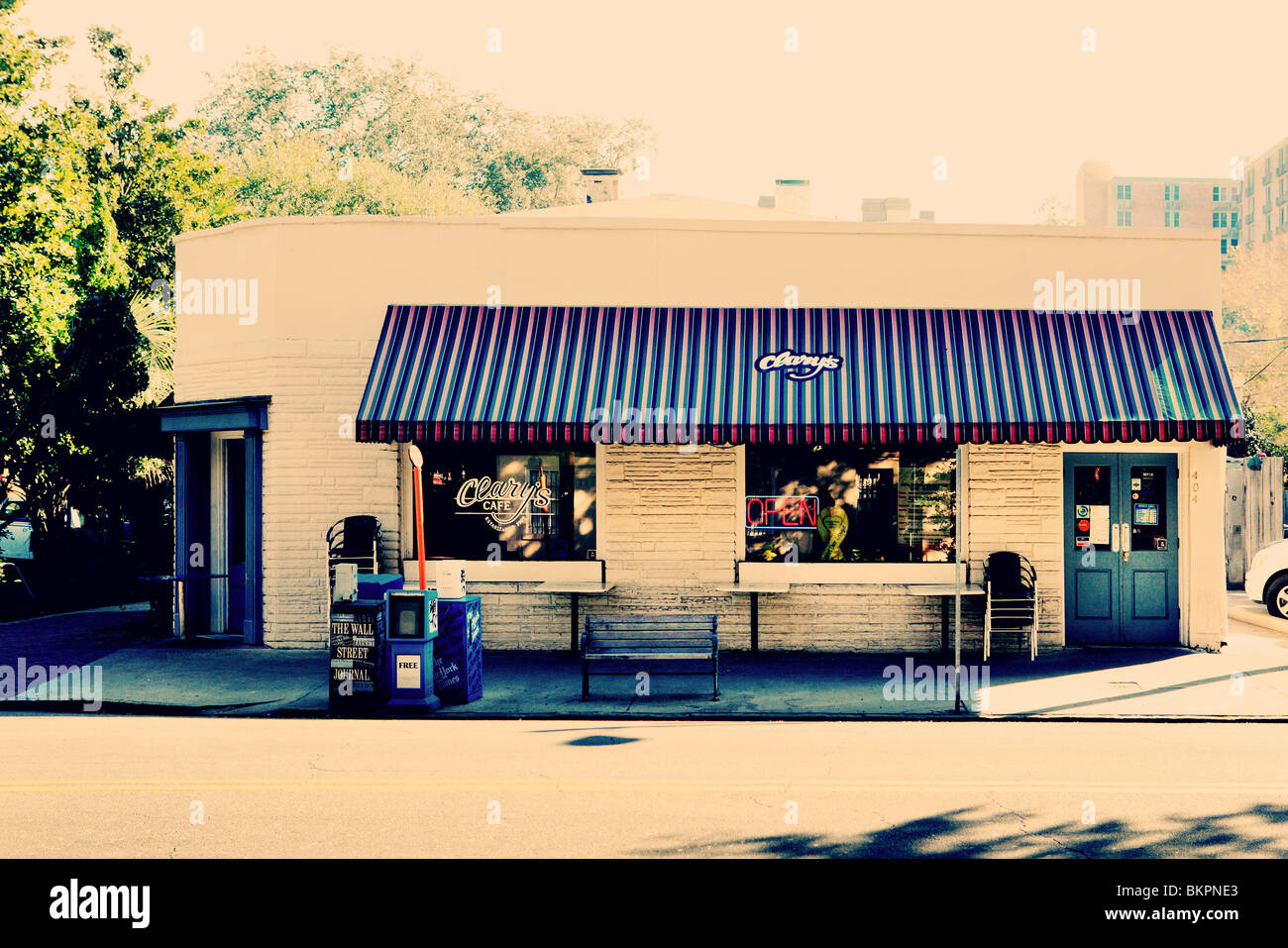 CLARY CAFE IN SAVANNAH, GEORGIA, USA Stockfoto