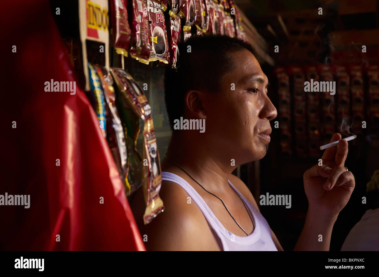 Balinesische lokale Stockfoto