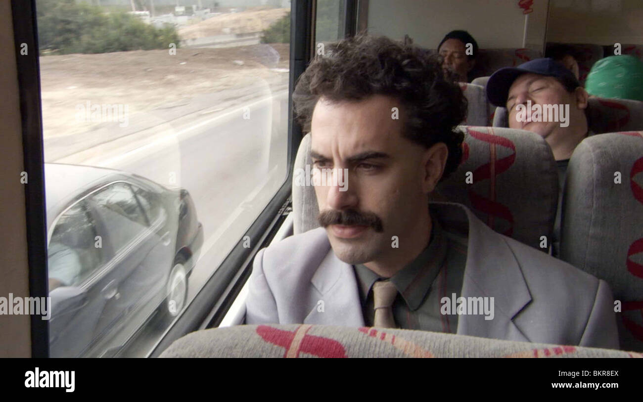 BORAT: KULTURELLES LEARNINGS VON AMERIKA FÜR MAKE BENEFIT GLORREICHE NATION VON KASACHSTAN (2006) SACHA BARON COHEN LARRY CHARLES Stockfoto