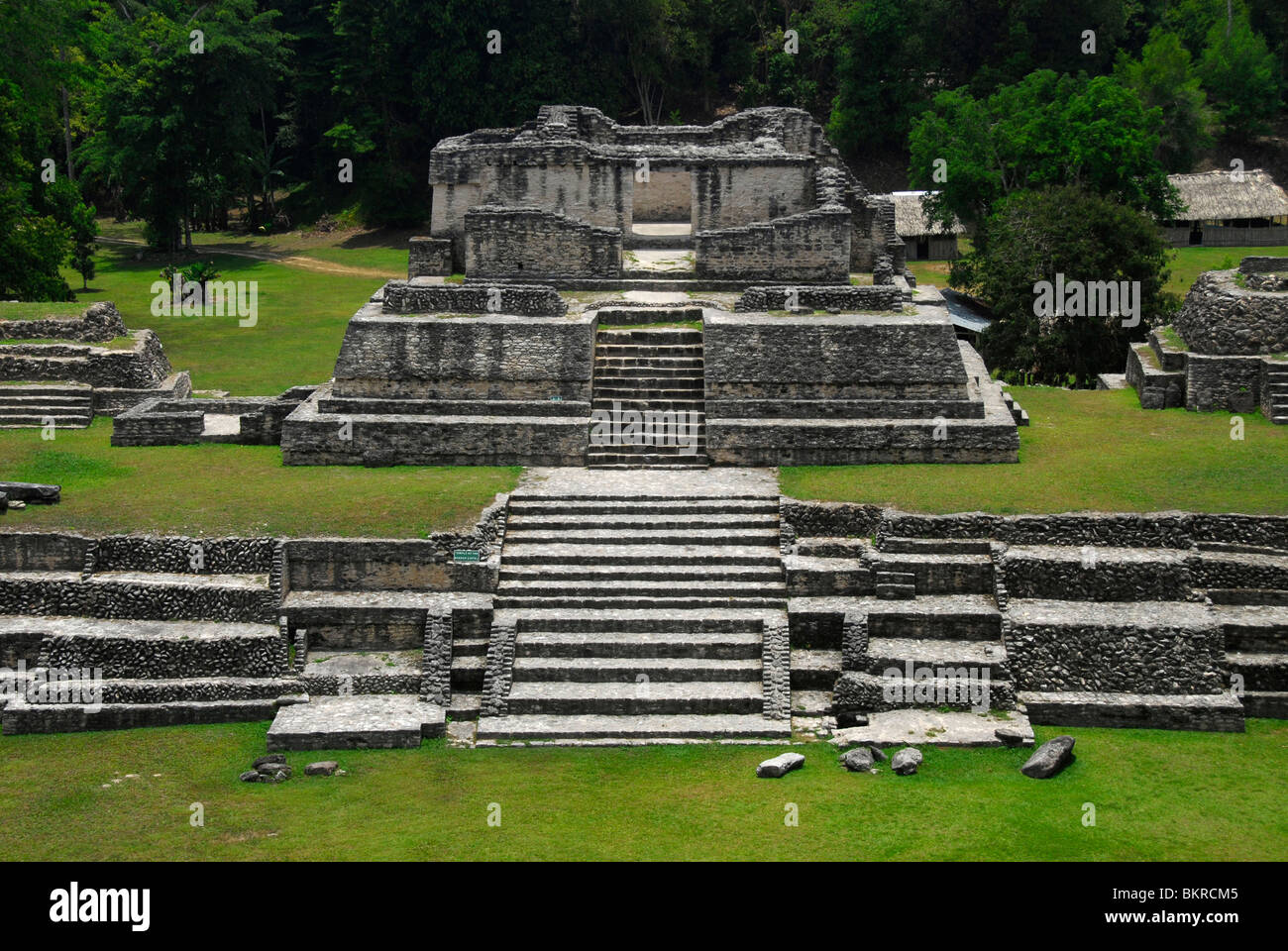 Caracol Ruinen, Maya Mountains, Belize, Mittelamerika Stockfoto