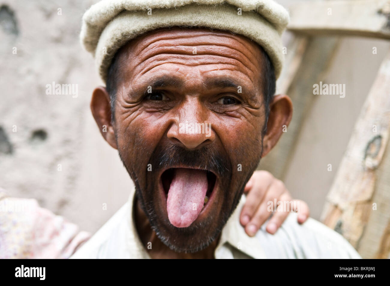 Lustige Gesichter Stockfotografie - Alamy