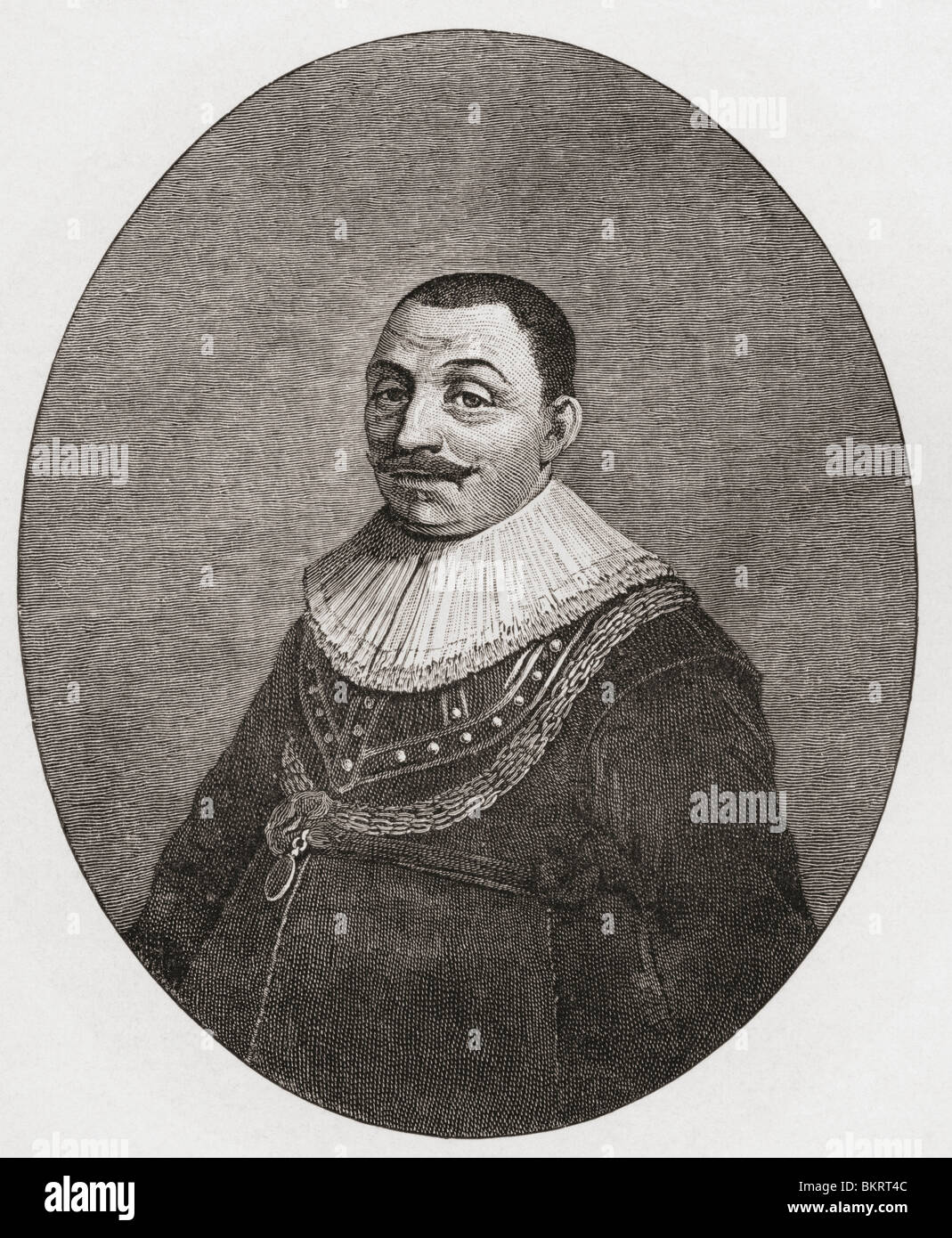 Maarten Harpertszoon Tromp, 1598, 1653. Admiral in der niederländischen Marine. Stockfoto