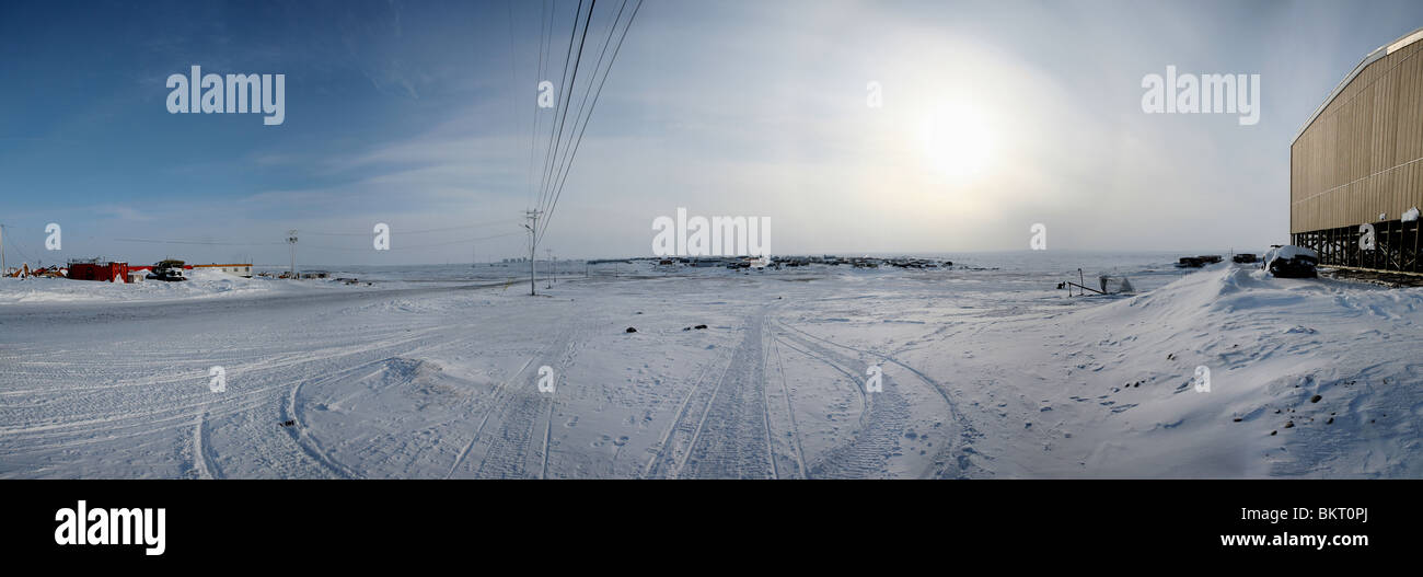 algid Amerika Antarktis Antarktis Antartic Arctic Arktis luftigen kanadischen Kanadier Kanadier chill kühl Stadt Problem sind Stockfoto