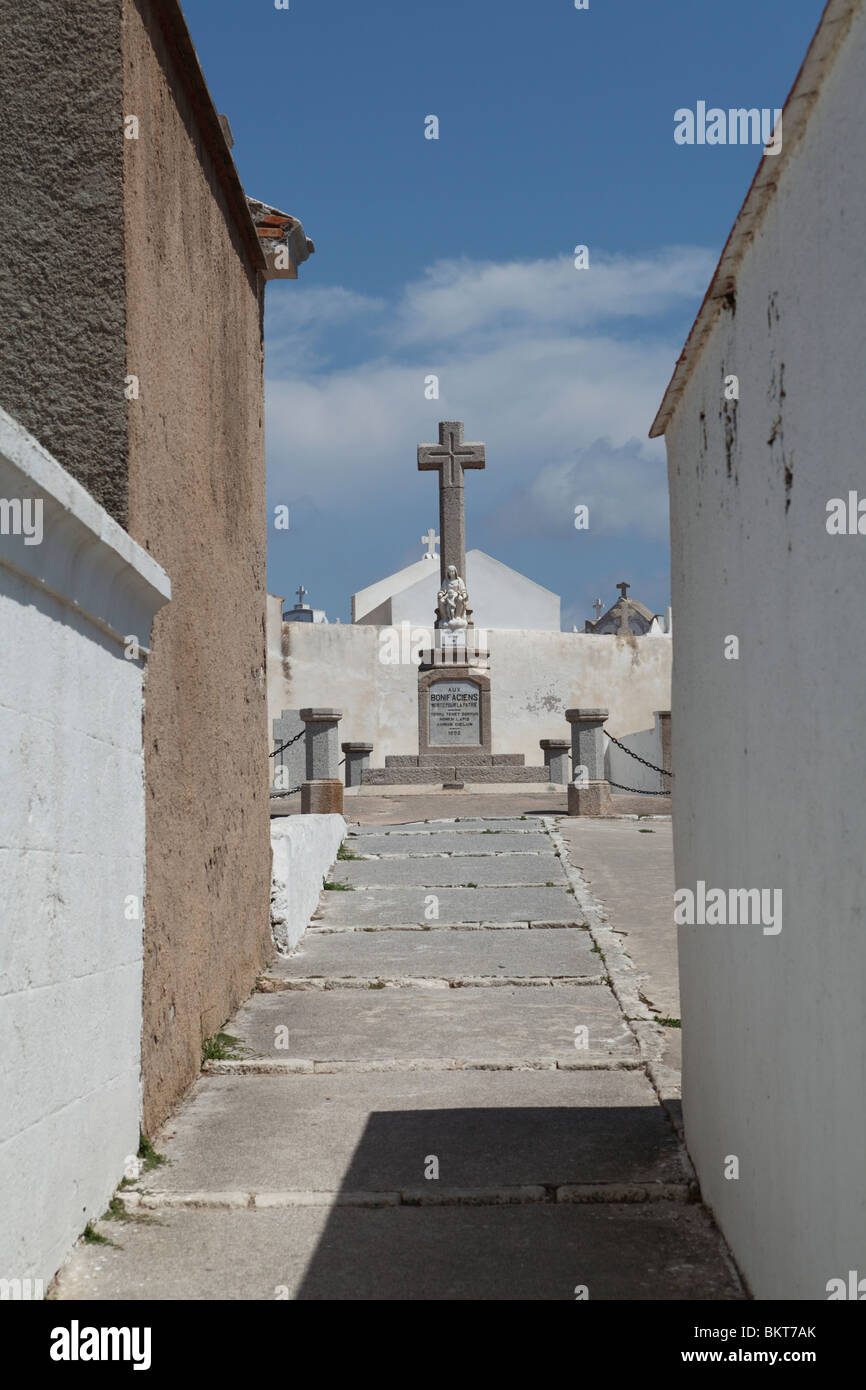 Bonifacio oberen Friedhof Stockfoto