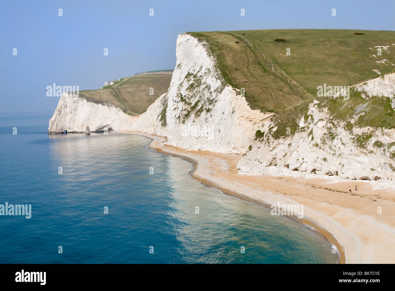 Durdle Door Strand, Jurassic Coast World Heritage Site, Dorset, England, UK Stockfoto