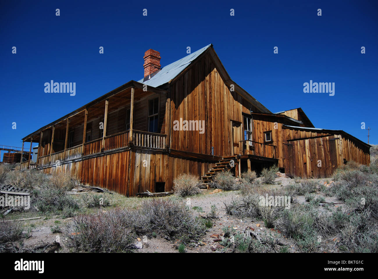 Ghost Town von Bodie, Bodie Hills, Kalifornien, USA Stockfoto