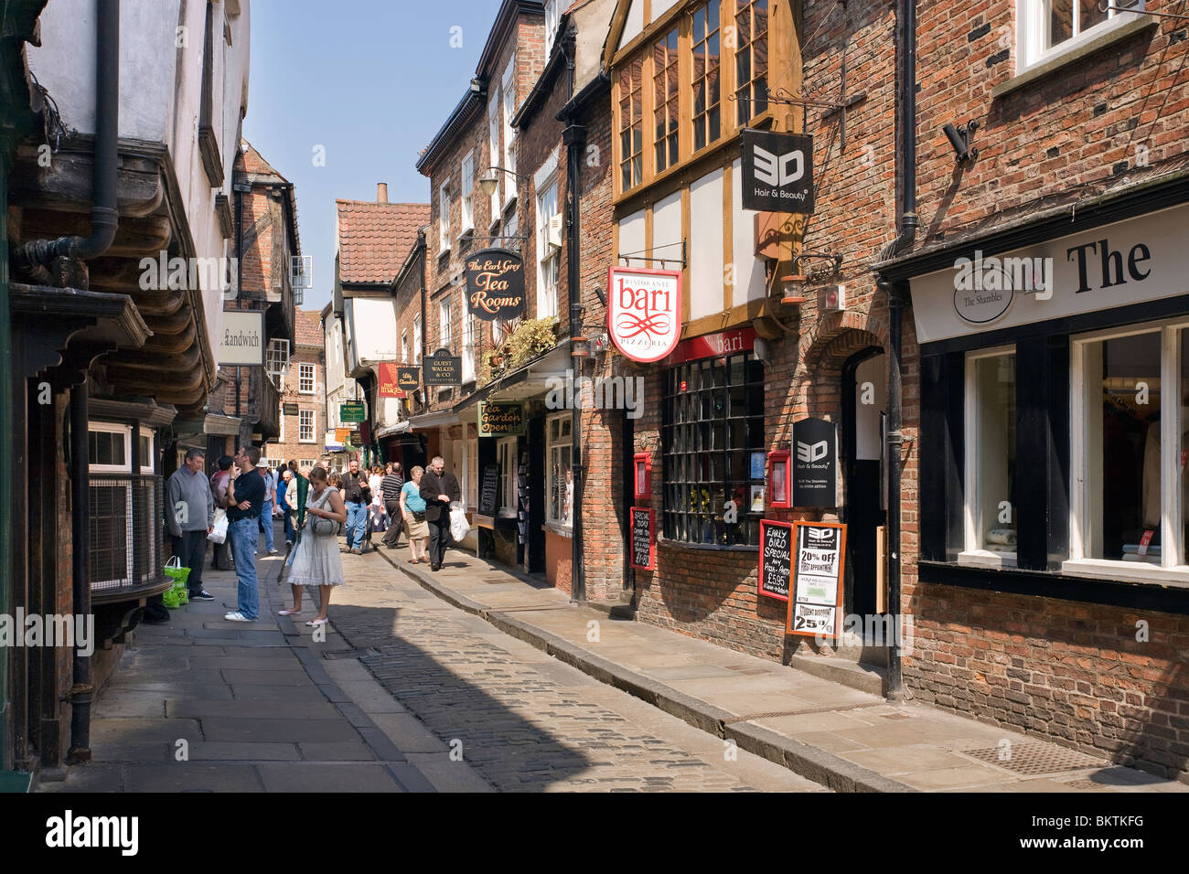 Die Shambles, York, England Stockfoto