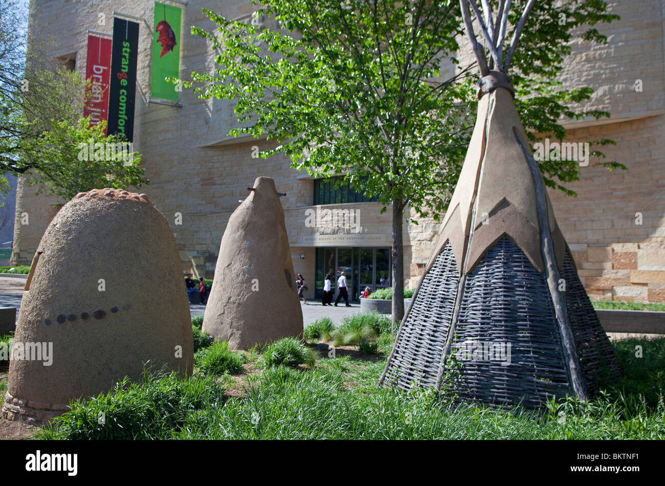 Washington, DC - das National Museum of the American Indian. Stockfoto