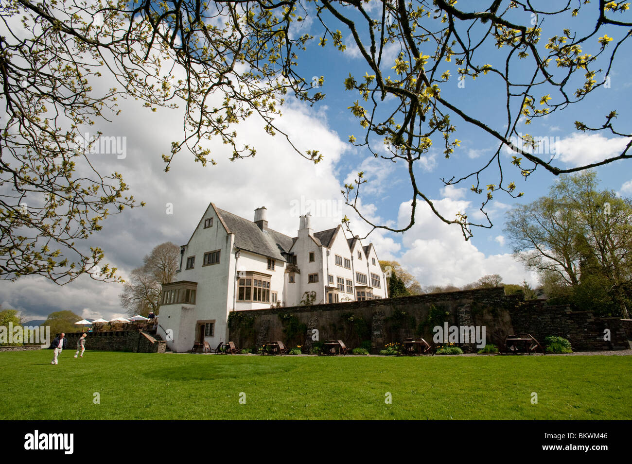 Blackwell, The Arts und Crafts-Haus in der Nähe von Bowness-on-Windermere, Cumbria. Entworfen von dem Architekten Mackay Hugh Baillie Scott 1900 Stockfoto