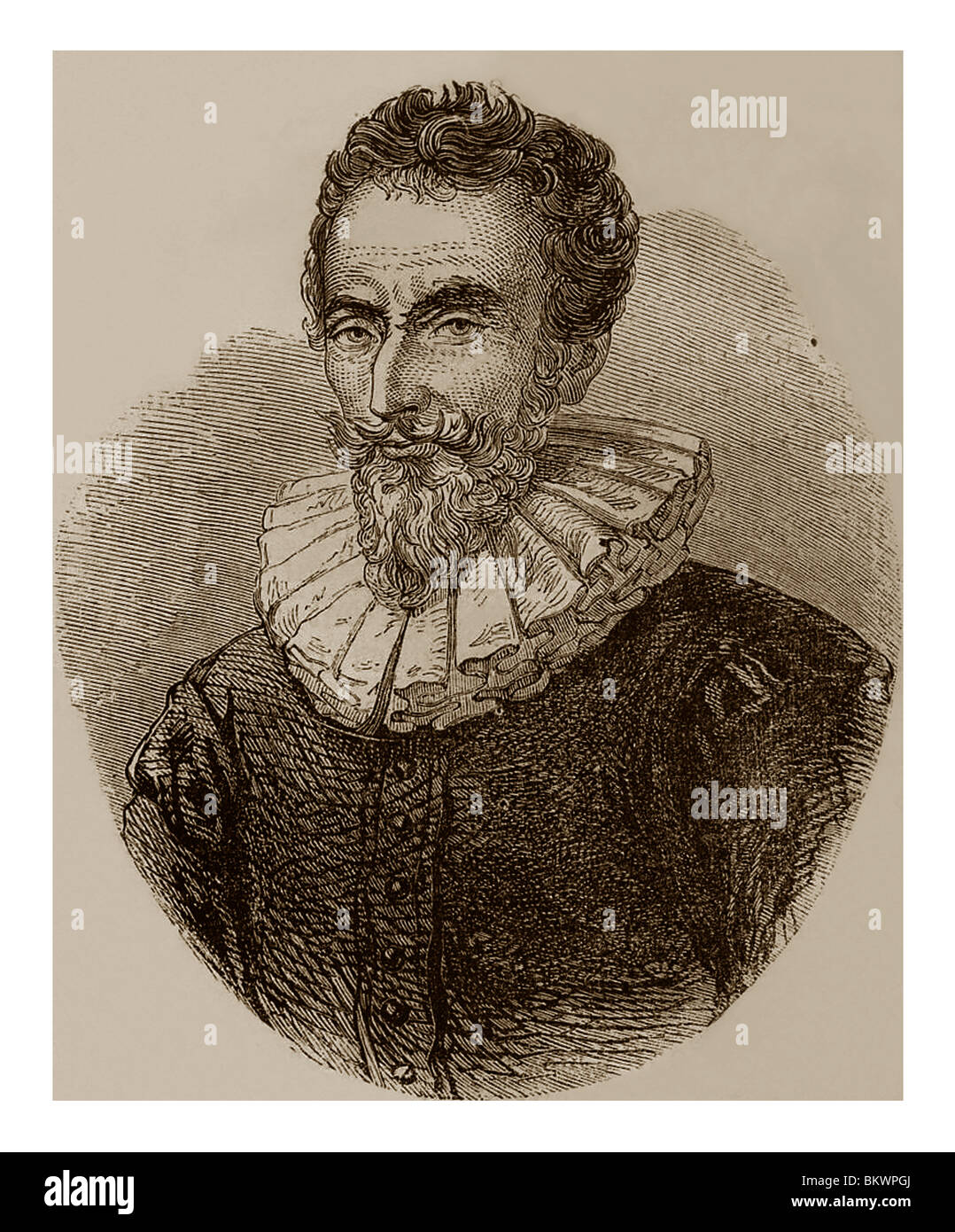 François de Malherbe (1555 – 1628): französische Dichter. Stockfoto