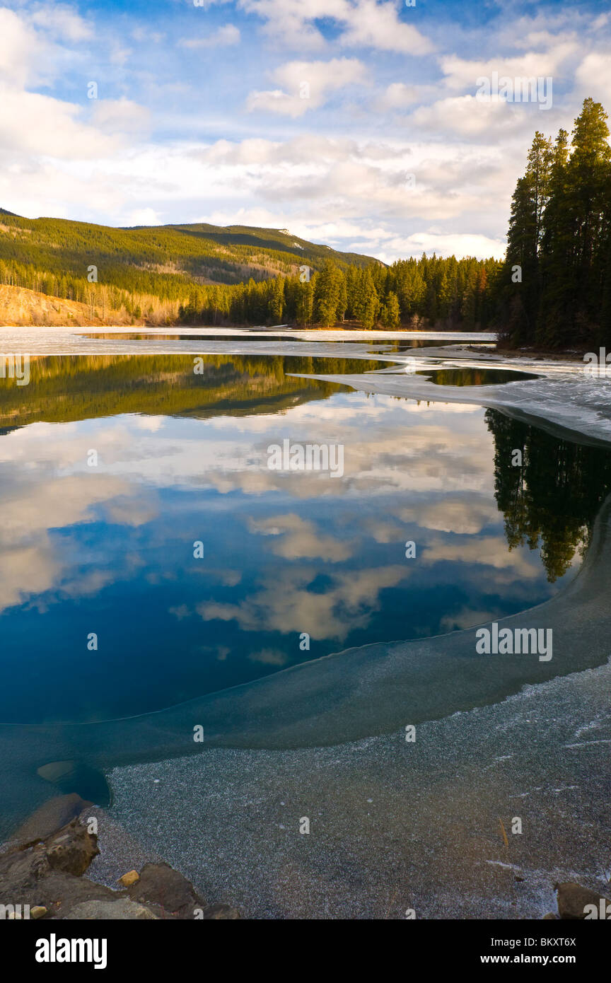 Eine Frühlingslandschaft Stockfoto