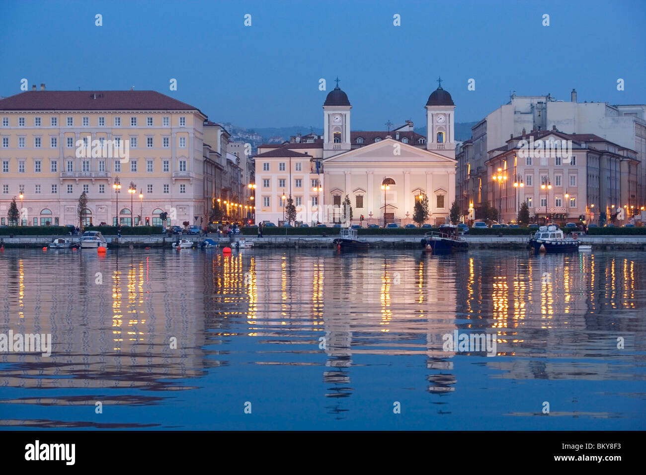 San Nicolo dei Greci, Triest, Friaul-Julisch Venetien, Oberitalien, Italien Stockfoto