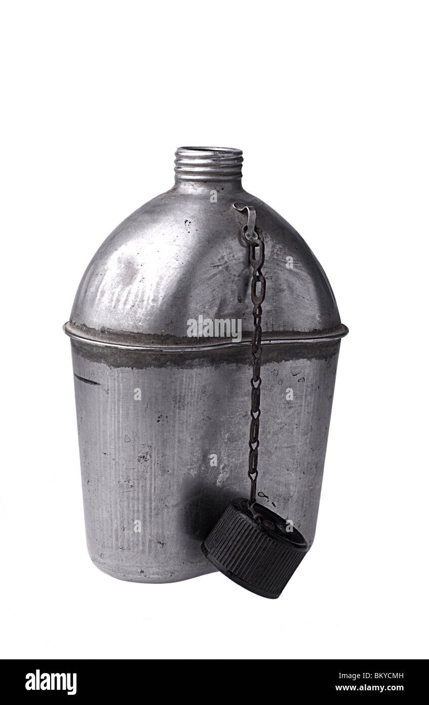 Weltkrieg 2 Armee Trinkflasche Stockfoto