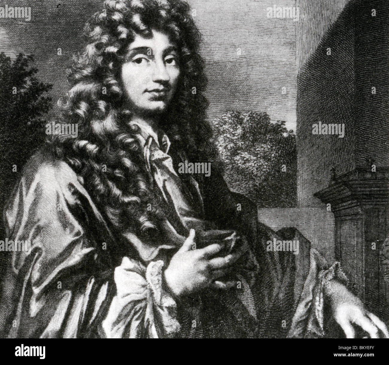 CHRISTIAAN HUYGENS - Holländischer Physiker (1629-1695) Stockfoto