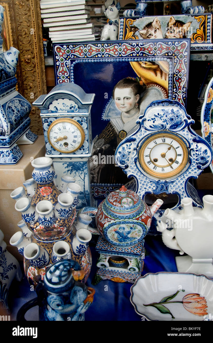Jorrit Heinen königliche Delfter Prinsengracht Jordaan Amsterdam Niederlande Stockfoto