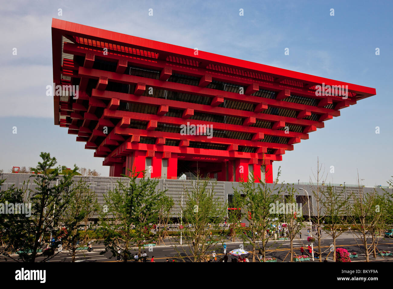 China-Pavillon auf der Expo 2010, Weltausstellung in Shanghai, China Stockfoto