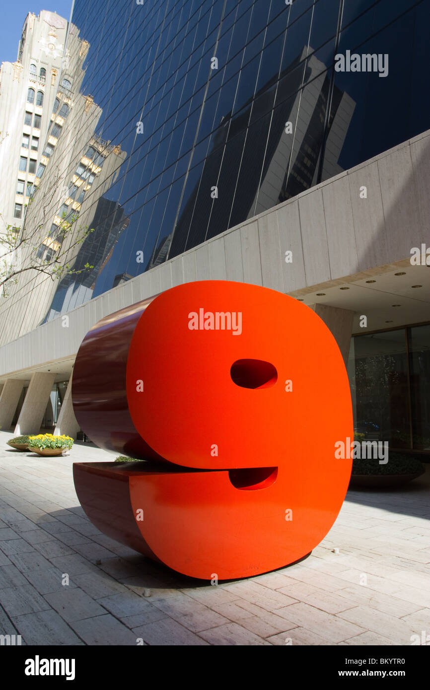 9 West 57th Street in Midtown Manhattan. Stockfoto